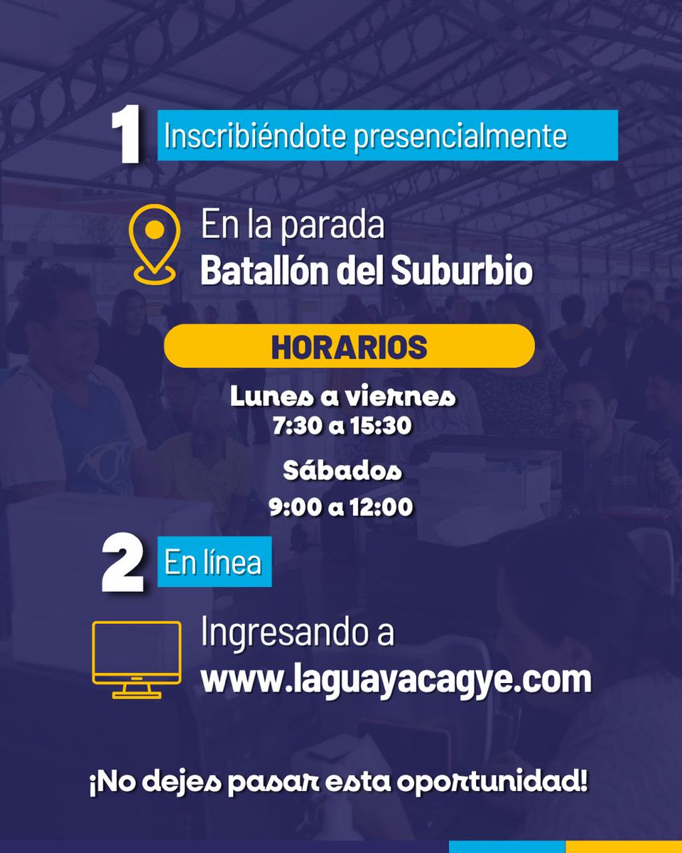 ¡Últimos días de tarifa promocional!

Registrate en el programa del aporte social y sigue pagando solo $0.30.

#CiudadDeTodos