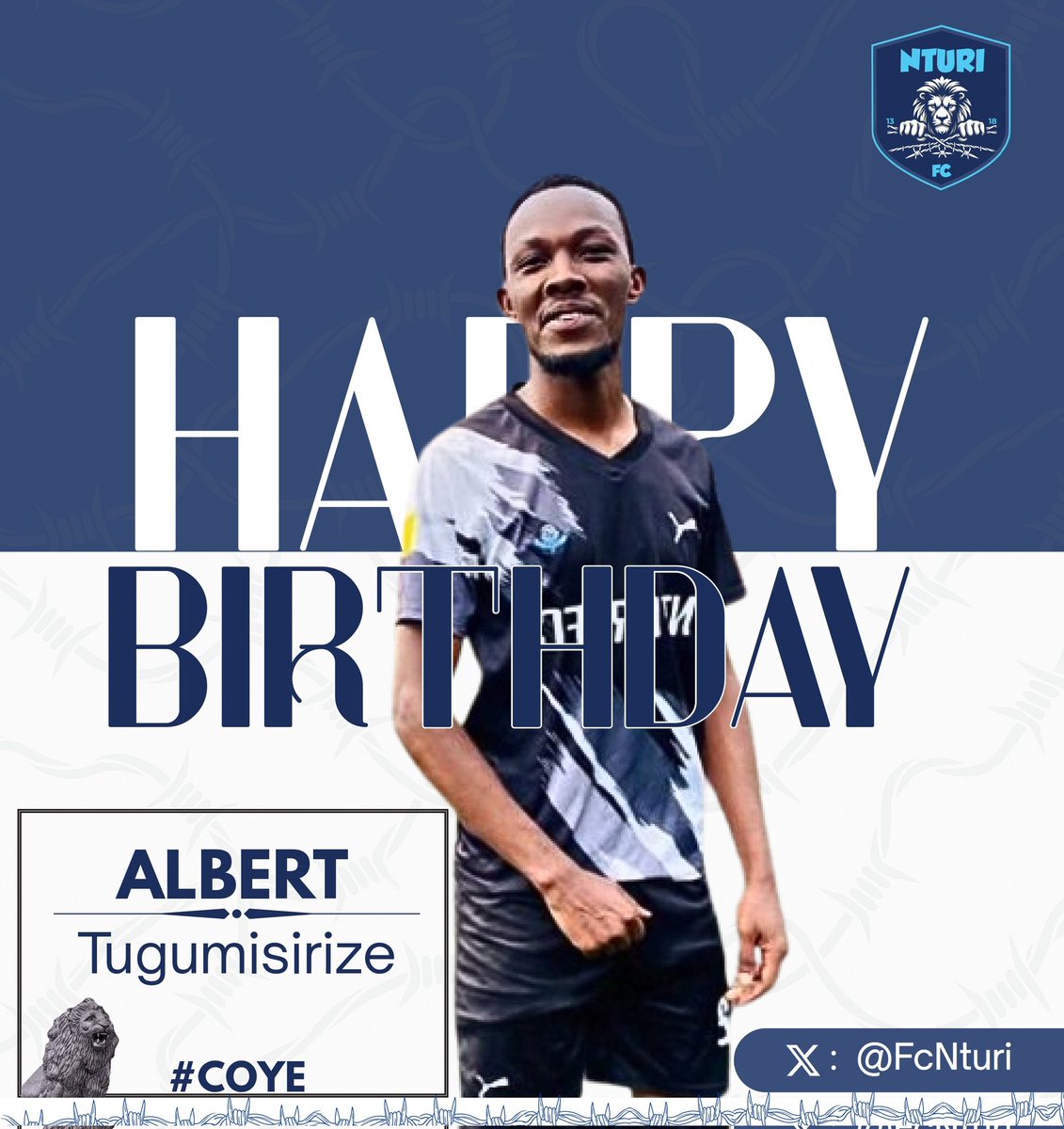 Happy birthday to a lion and one of our own. May the new age come with more blessings and goals.⛓️🎉
#COYE