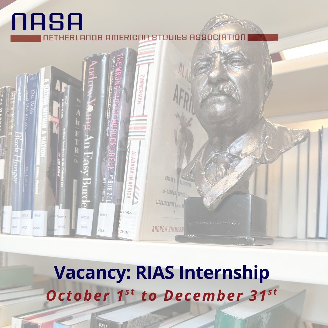 NASA (Netherlands American Studies Association) tweet media