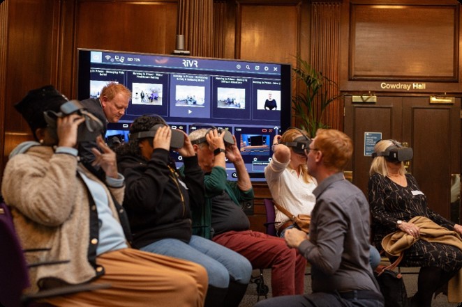 NHSE_WTE's tweet image. The #TEL Simulation and Immersive Technologies team are returning to @RCN Library and Museum tomorrow for The History of Art in Prisons event. Join them for VR demonstrations of their Nursing in Adult Prison Healthcare Settings programme: eventbrite.co.uk/e/the-history-…