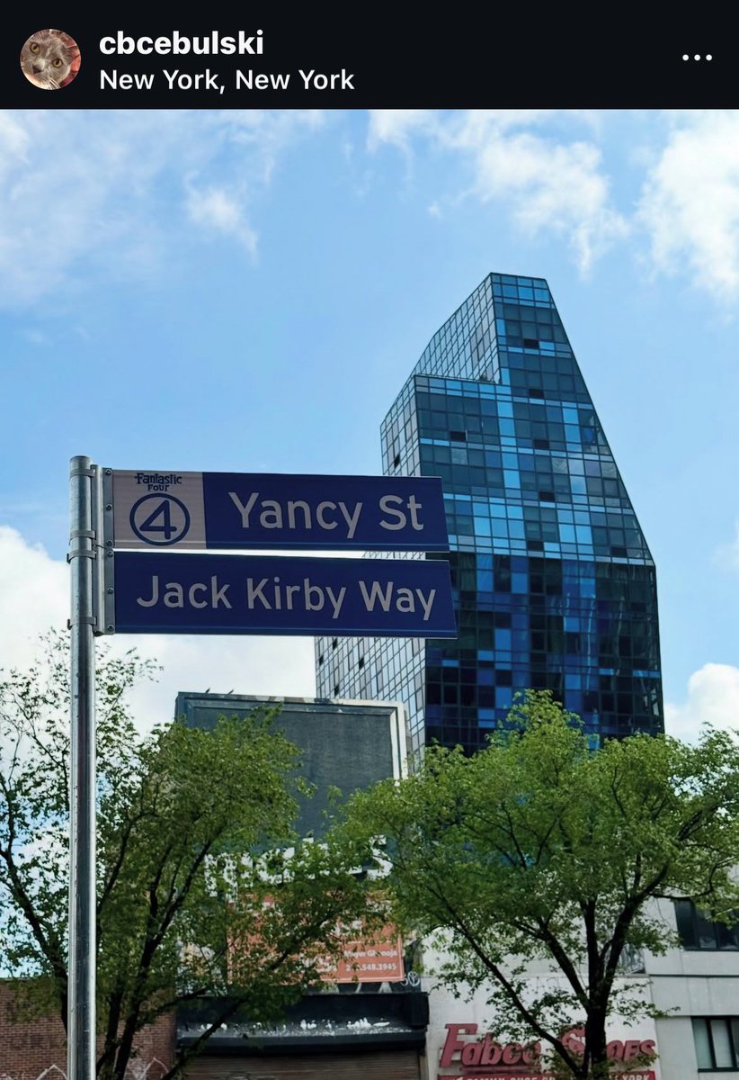 dano_cosmic's tweet photo. Hey that’s cool! 👀
Shared via #CBCebulski - https://t.co/ds5T60pI2A
✨
#TheFantasticFour #YancySt #JackKirby #JackKirbyWay #FantasticFour #MCU #SilverSurfer #Marvel #MarvelStudios #MarvelComics #MarvelCosmic https://t.co/Pw3RrT4W5x