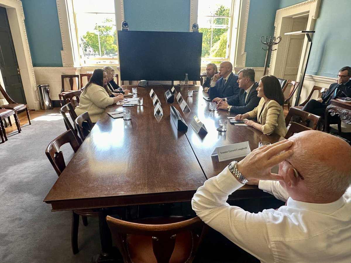 UKR Embassy to Ireland (@ukrinirl) on Twitter photo Ambassador <a href="/GeraskoLarysa/">Larysa Gerasko</a> met with members of Ireland Ukraine Parliamentary Frienship Group at <a href="/OireachtasNews/">Houses of the Oireachtas - Tithe an Oireachtais</a>. Great opportunity to discuss increase of support for Ukraine and deepening of the interparliamentary dialogue between Ireland and Ukraine #standwithukraine Ambassador <a href="/GeraskoLarysa/">Larysa Gerasko</a> met with members of Ireland Ukraine Parliamentary Frienship Group at <a href="/OireachtasNews/">Houses of the Oireachtas - Tithe an Oireachtais</a>. Great opportunity to discuss increase of support for Ukraine and deepening of the interparliamentary dialogue between Ireland and Ukraine #standwithukraine