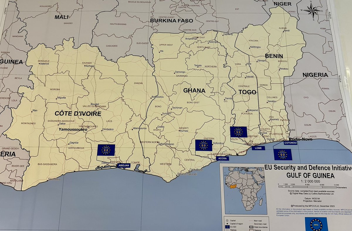 Started as Head of Planning Cell at EU MPCC in Brussels for the EU Security and Defence Initiative of Gulf of Guinea. Objective  is to assist Benin, Cote d’Ivoire, Ghana and Togo in developing capabilities within their security and Defence forces to deal with terrorist groups.