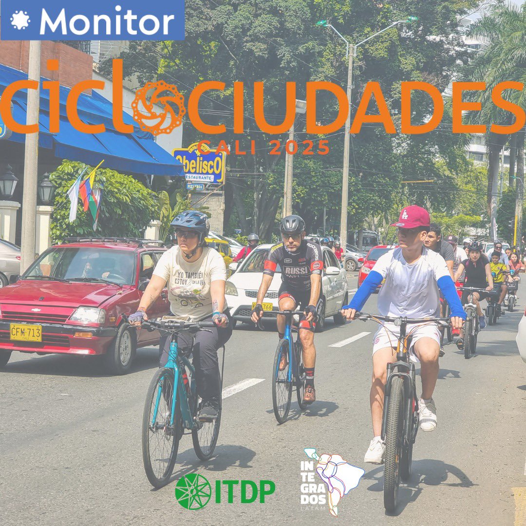 Desde <a href="/IntegradosLA/">Integrados</a> estamos apoyando al <a href="/ITDP/">ITDP</a> en levantar 50 encuestas a ciclistas de Cali, que permita generar un repositorio donde se pueda hacer una comparativa entre las diferentes ciudades de LATAM
¿Nos ayudas? 
Link de la Encuesta: pdm.ideamos.mx/encuesta/mcicl…