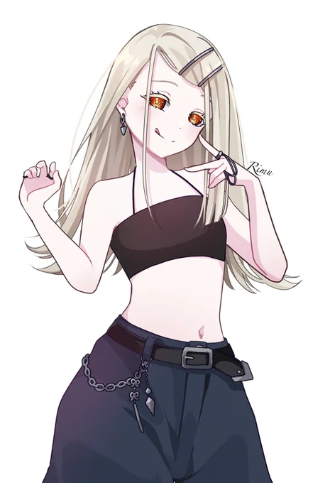 好きな子に好きな服を着せてみました ホワイトカラーヘア 2. 篠澤広 #学マスFA
