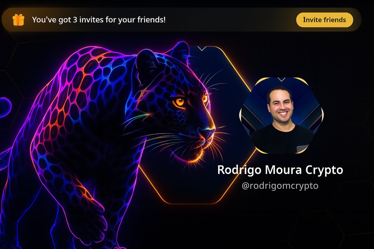 rodrigomcrypto's tweet photo. gQuack guys!

I’ve got 3 invites left for @wallchain_xyz, and they’re going to 3 of you.

As you know, I’m participating in the @avantisfi  Mindshare Leaderboard.

If you wanna grow with one of the most promising protocols in Web3, this is your shot.

To join, just drop a comment saying: “I wanna rise fast like a Vanta.”

Already on Wallchain? Tag a friend who creates awesome content and deserves this opportunity too.

In 24h, I’ll randomly pick 3 lucky ones to rise with Vanta 🐆

The next name on the leaderboard could be yours.

Good morning everyone!