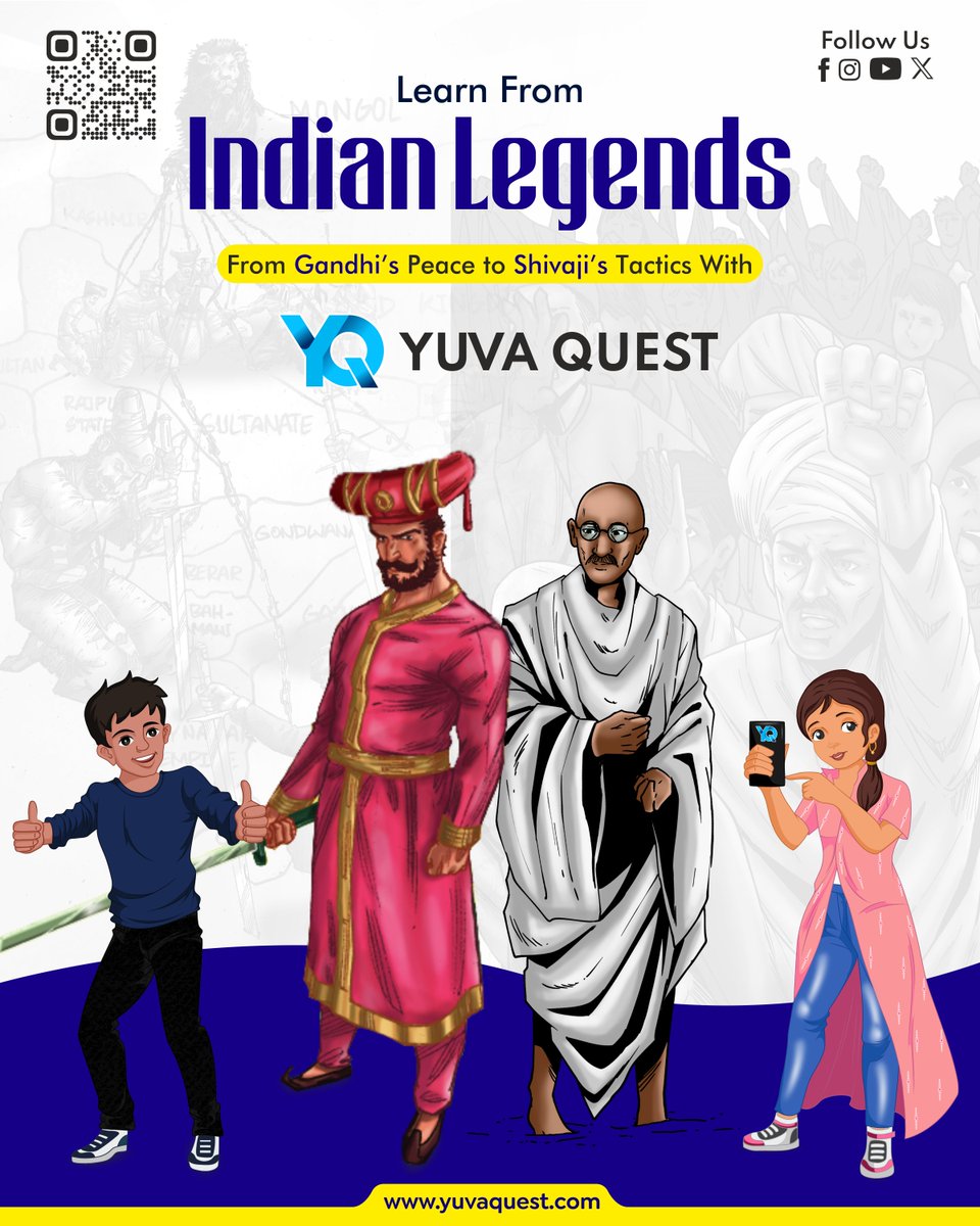 YuvaQuest's tweet photo. Know about Indian culture and heritage through Yuva Quest, bringing Indian history alive! Subscribe now. 📜

Join us at https://t.co/H27IJLed8D for exclusive launch discounts.
#yuvaquest #indianhistoryandculture #indian #usa #culture #heritage #HinduMythology https://t.co/bmZRBvIERK