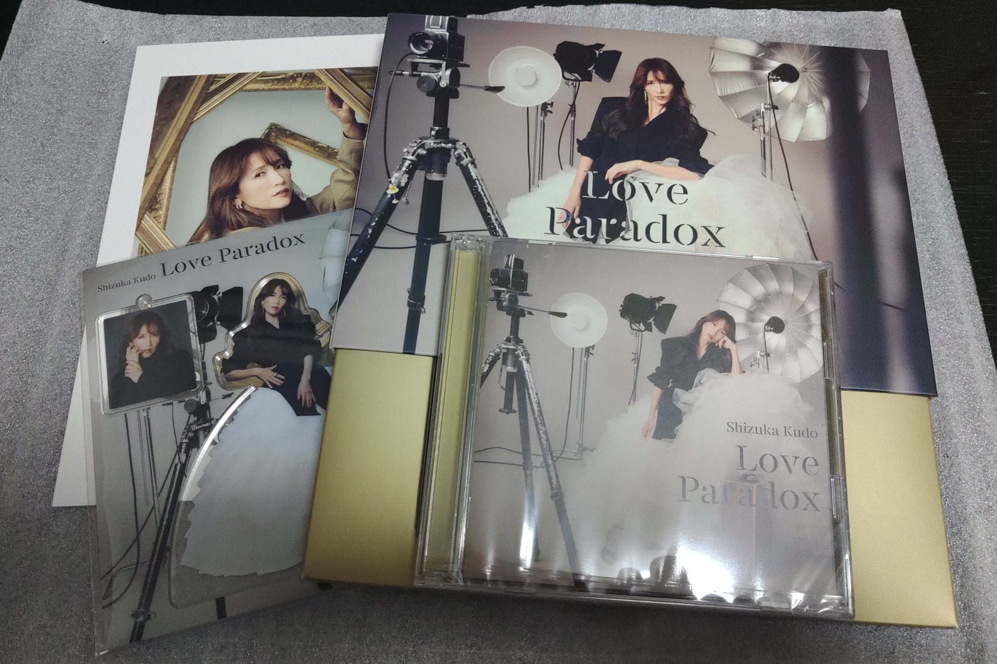 ブルーレイ＆ＣＤ◆love paradox◆工藤静香◆ 完全受注生産限定盤 工藤静香「Love Paradox」中島みゆき カバーアルバム第3弾
