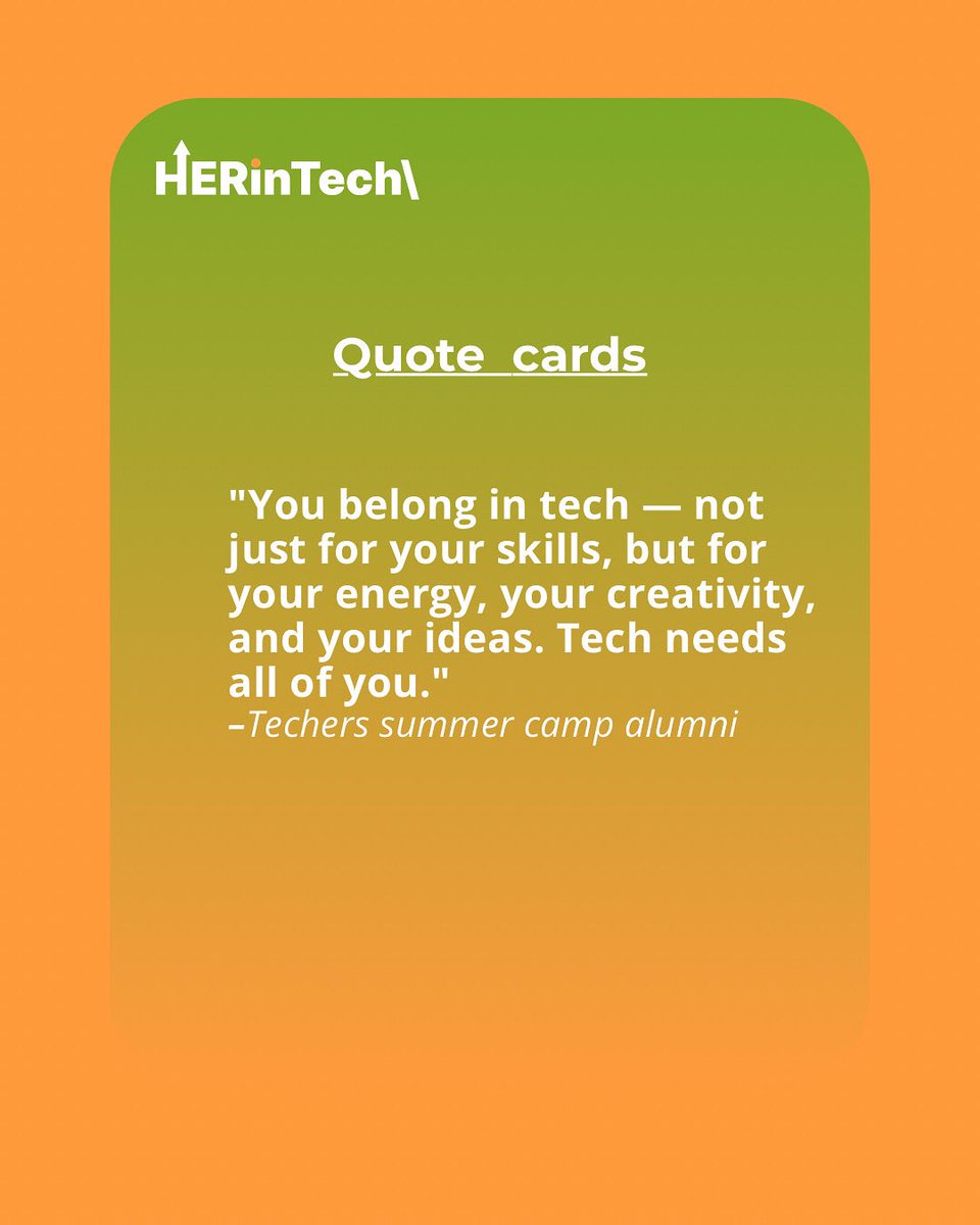 Girls!!! Tech needs you🫵🏼🤩