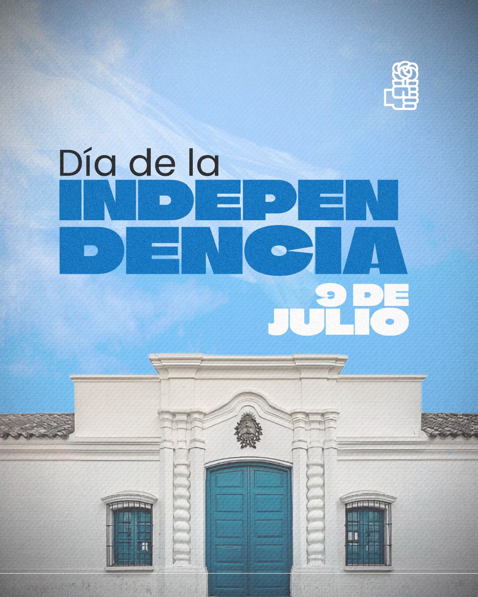 PSsantafe's tweet image. El 9 de julio de 1816 rompimos las cadenas para comenzar a ser una nación libre e independiente 🇦🇷
Pero no es una historia terminada. La independencia es una tarea constante, un proyecto colectivo que se construye y se defiende todos los días, con cada paso que damos hacia un…