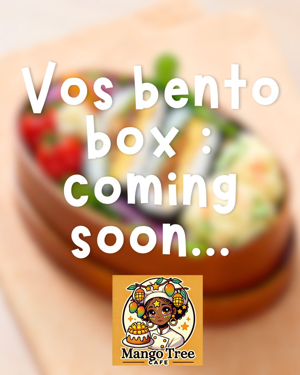 mangotreesn's tweet photo. 🥗 Les Bento Box chez Mango Tree Café ?
Oui. C’est en route.
Oui. C’est sain, complet et fait maison.
Oui. Tu vas kiffer.
⏳ Lancement imminent.
📍 Saly – Dakar
🍪 Toujours une petite douceur dans la box.
#BentoSenegal #Foodie #MangoTreeCafe #HealthyLunch https://t.co/g3vOnEHrlT