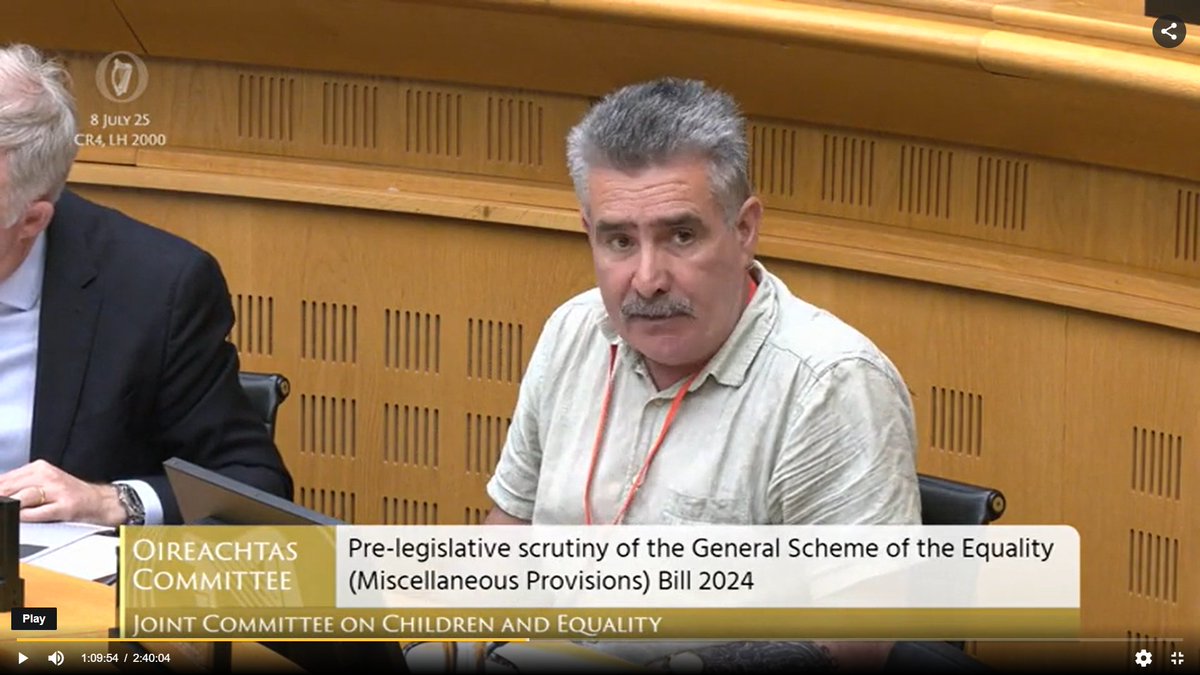 PaveePoint's tweet image. Pavee Point presents on proposed changes to Equality Legislation paveepoint.ie/24876-2/