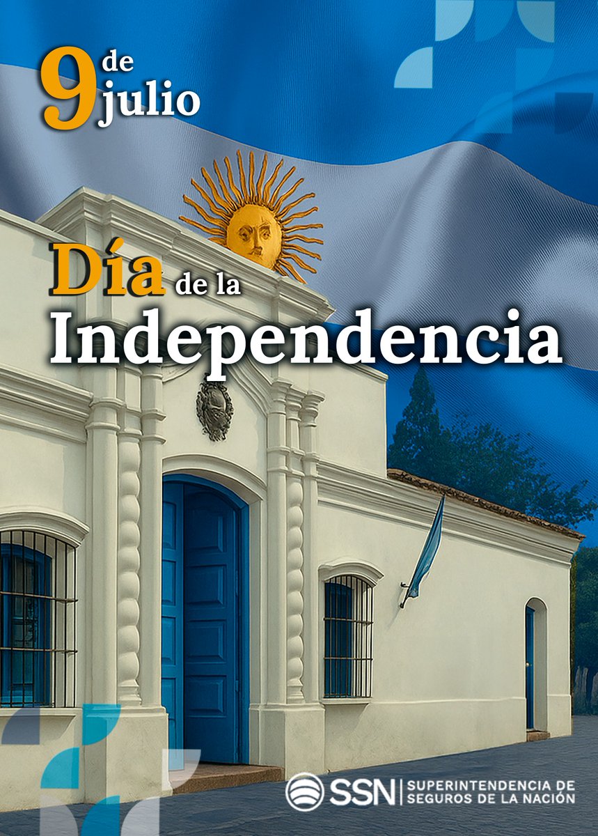 ssn_ar's tweet image. Recordar el 9 de Julio es volver a creer en la libertad,
en los sueños de un país
y en la fuerza de nuestra historia.
¡Feliz día de la Independencia!🎉
#Argentina #9deJulio #Independencia