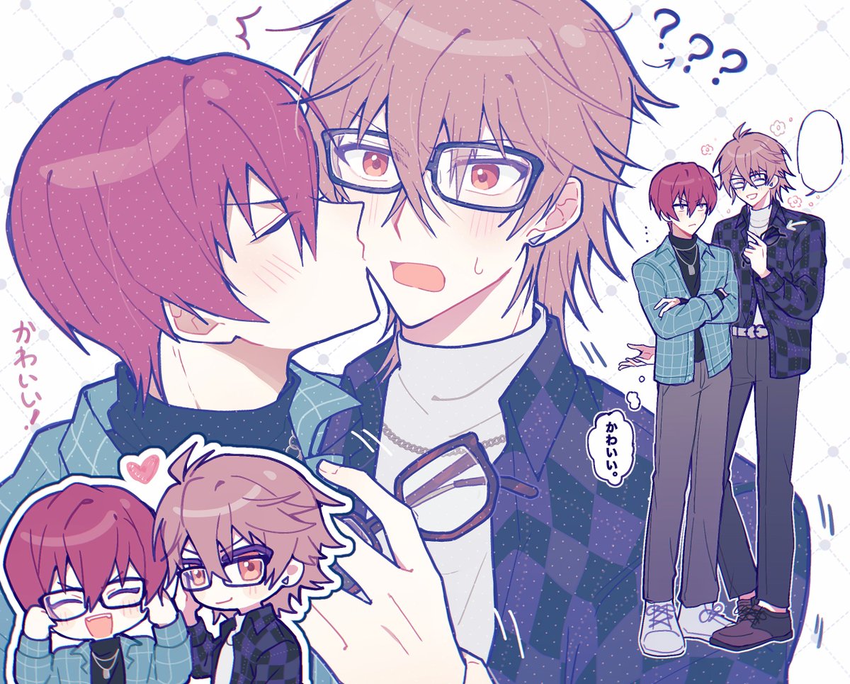 Issei_Sae's tweet image. トウ虎ﾁｬﾝ👓…（再掲）