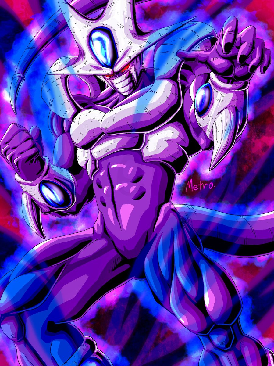 metropolizet's tweet image. オレが宇宙最強だ‼︎ #クウラ
#ドラゴンボール #dragonball #イラスト
