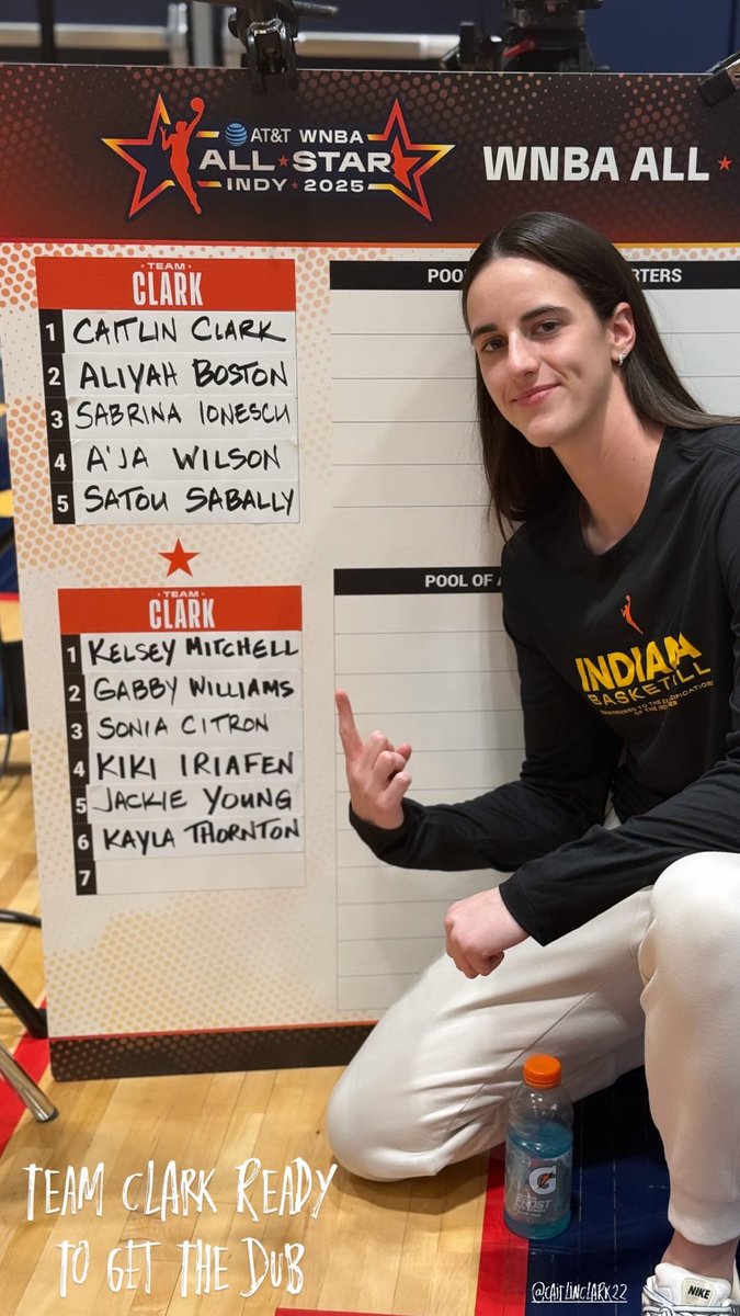 TheDribble_XLIV's tweet image. BREAKING**
Caitlin Clark wanted Reeves & “certainly fells like she has every ability to be an All-Star coach for the team someday” but at the end of the day it was a committee and their decision that was out of her hands.