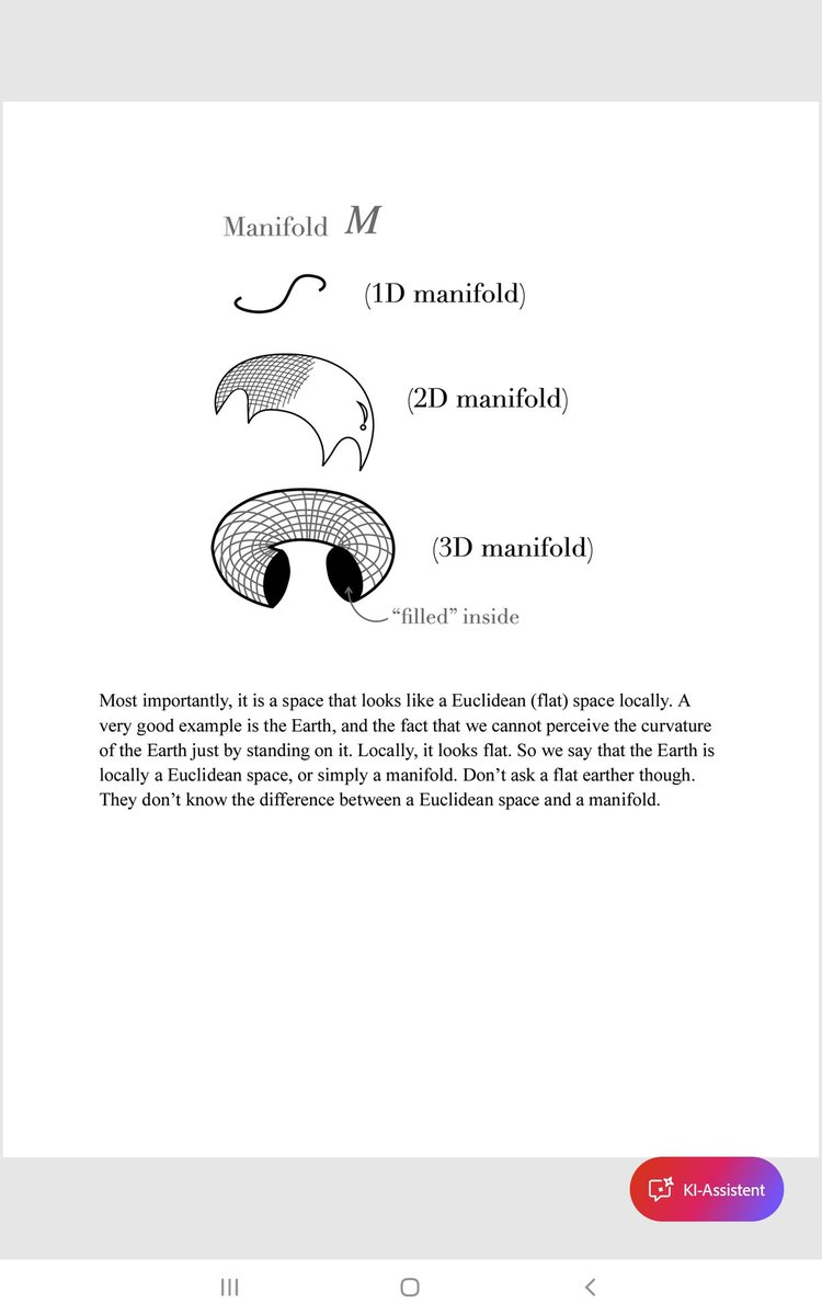 entropie42's tweet image. ***Breaking News***

Earth is flat!

at least locally - and adding up many small flat areas ends up in a flat surface - at least to good approximation 😉

#differentialGeometry