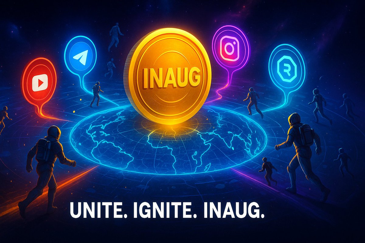 makecrypto4304's tweet image. 🚨 $INAUG SUPPLY 🚨

💎 Deflationary Bomb Detonated:
⚡️ Monthly Burns: 10M-15M $INAUG (Live Now)
⚡️ 700M Tokens Locked Forever - Supply Vanishing Fast
⚡️ Last Chance at Current Prices - Charts Primed to Explode

💎 Why Smart Money Is Loading Up:
🔸 Scarcity Multiplier Effect…