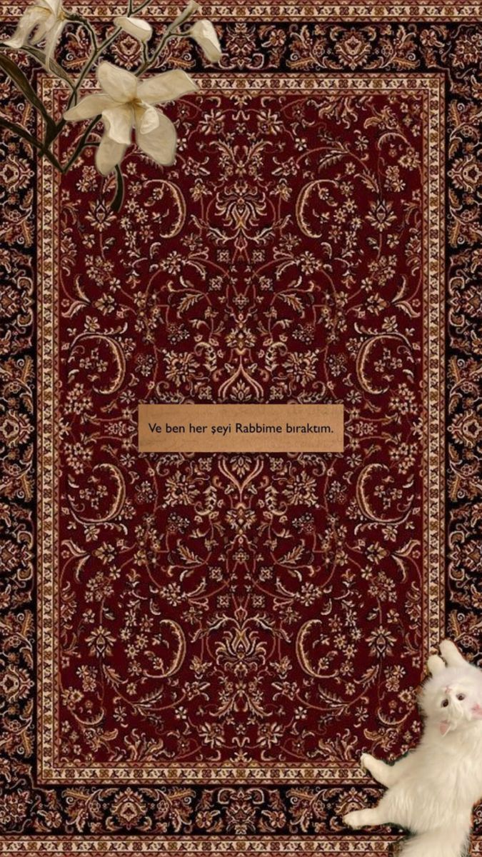 ❝ Ve  ben her şeyi Rabbime bıraktım..❞