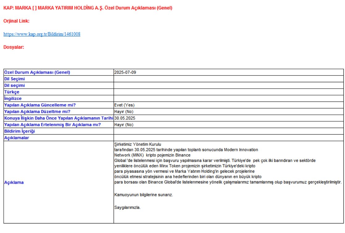 Marka Yatırım Holding tweet media