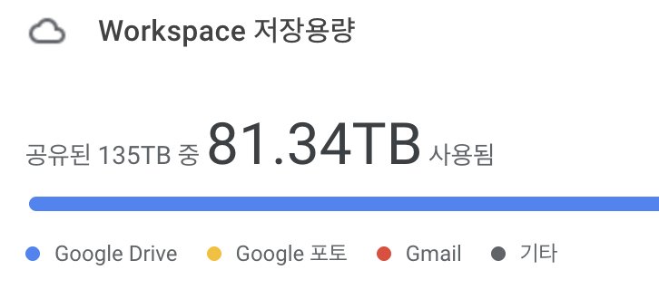 후... 용량을 많이 줄였다
몇 개월만 더 처리하면 엔터프라이즈 라이선스 비용을 줄일 수 있을듯