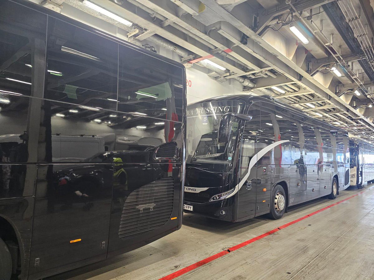 NovaBussing's tweet photo. Chris Brown Stadium Tour
2 of our luxury coaches have just completed the UK & Ireland leg of Chris Brown's stadium tour, transporting management & dancers across the country over 24 packed days.
#TourLife #ProductionTransport #CoachHire #MusicIndustry #TouringUK #ChrisBrownTour https://t.co/QXOaaMDs0N