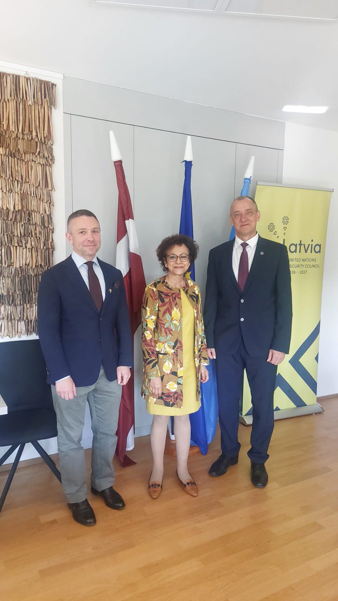 LatviaUN_Geneva's tweet image. Thanks to the UN Special Rapporteur @irenekahn for the great discussion on how to protect the freedom of expression and opinon in the digital age in the context of upcoming Latvia's membership at #LatviaUNSC