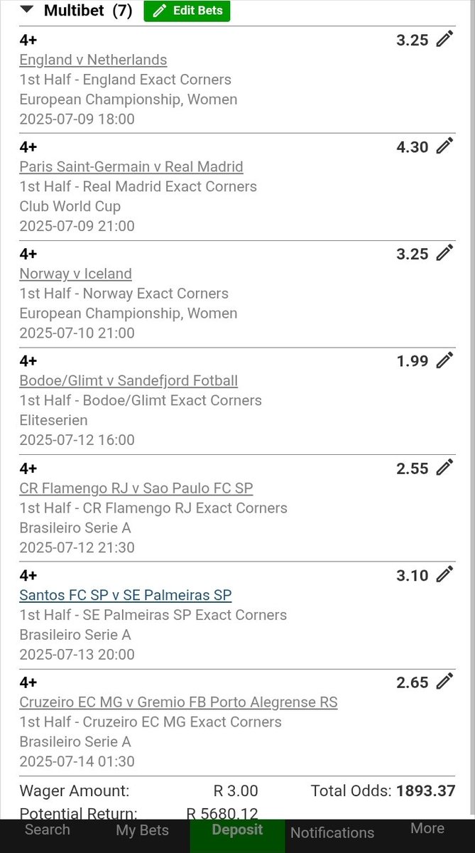 CornersCode's tweet photo. @jimmyabza_za @Betway_za BW63AD581
🔥 BETWAY DROP 🔥
Got a slick one for 4+ corners in the 1st half 🥵
Easy money if the game’s alive early!
Betway code: BW63AD581
❤️ Like & ♻️ Retweet if you’re jumping on — let’s eat together 💰
#Betway #CornersBet #FirstHalfMagic https://t.co/4yyiPhbD30