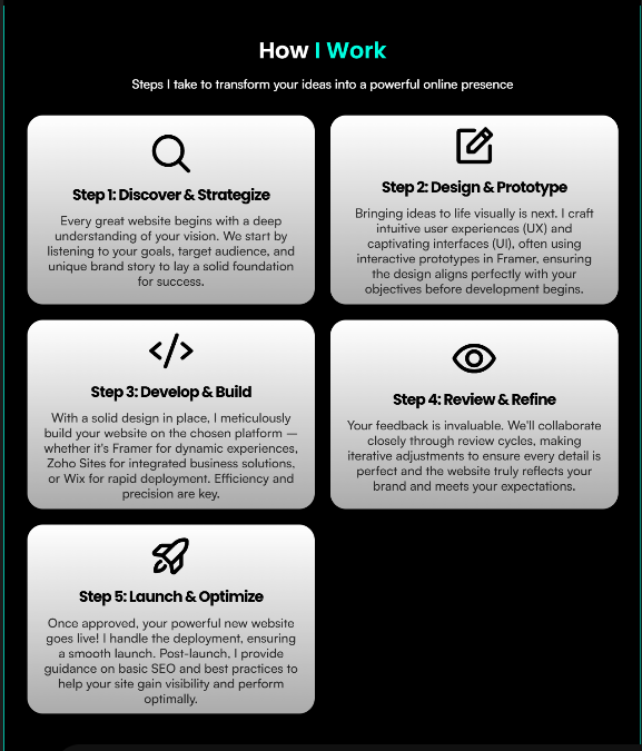 AbleJ_design's tweet photo. 🌀Days 8 &amp; 9 #ONCBDailyChallenge
Built scroll-triggered animations that reveal content step-by-step (Day 8) and crafted a responsive layout that reorders + resizes based on screen size (Day 9).
This was real layout problem-solving.
Not just stacking — real adaptation.

#uxui https://t.co/6kBriYxiu7
