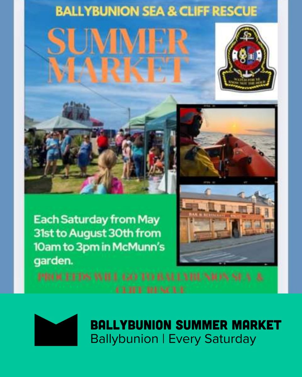 DiscoverKerry_'s tweet image. Ballybunion Market (Saturdays), Summer Yoga &amp;amp; Brunch Great Southern hotel Killarney (July 13), and Stik Around- Kenmare Tidy towns (Every Tuesdays, 7pm).

Discover more events: discoverkerry.com/whats-on/searc…

 #DiscoverKerry #KerryEvents #VisitKerry