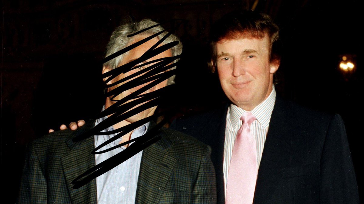 BREAKING: Donald Trump releases proof that he is not on the Epstein client list. 
#EpsteinList