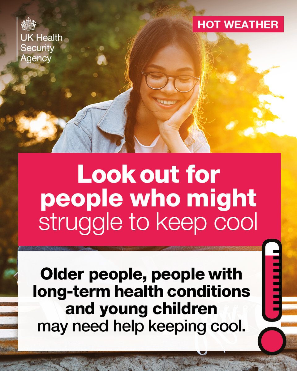 The best thing to do in the hot weather is stay out of the direct sun, especially during the hottest part of the day, between 11am and 3pm, as UV rays are strongest during these hours.