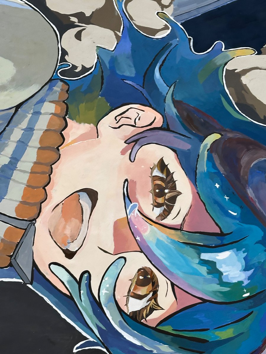 capra_yy's tweet image. ふぁー顔髪は私描いたのでみて！
ゴーグルは友達が描いてくれました🎶
#イラスト #oc