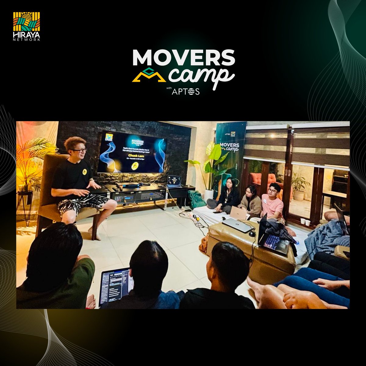 Chuck Lam, Co-Founder of <a href="/PayWithRipe/">Ripe</a>, shared one of the most grounded and eye-opening sessions at Movers Camp 💡 He spoke on the real mindset behind making things work — the kind that pushes through doubt, failure, and everything in between.

A session that left our builders