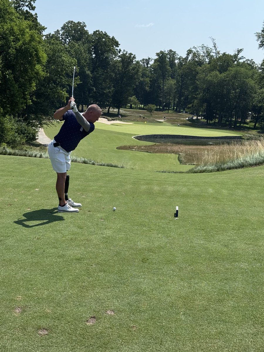 USGAMike's tweet image. Final round starting now @USGA US Adaptive Open. Reminding all of us why we love this Game!!