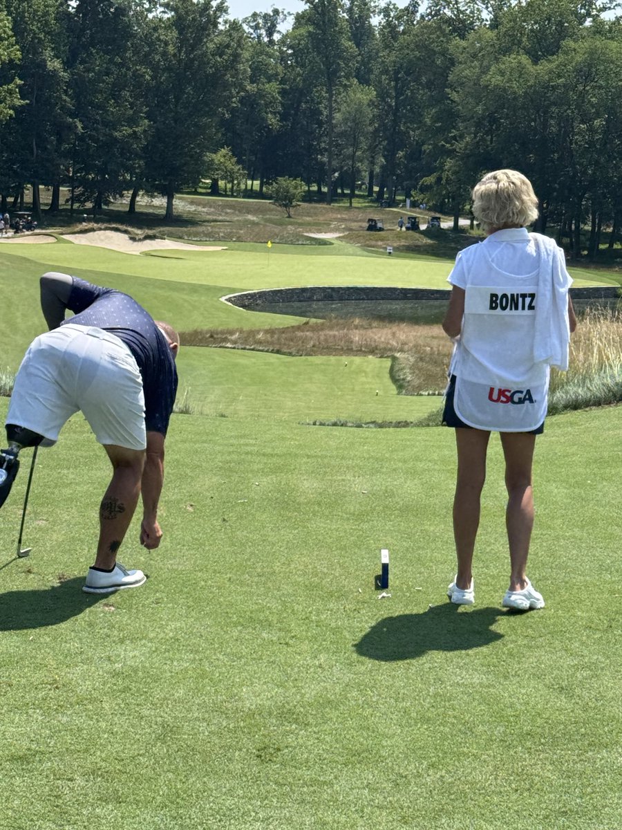 USGAMike's tweet image. Final round starting now @USGA US Adaptive Open. Reminding all of us why we love this Game!!