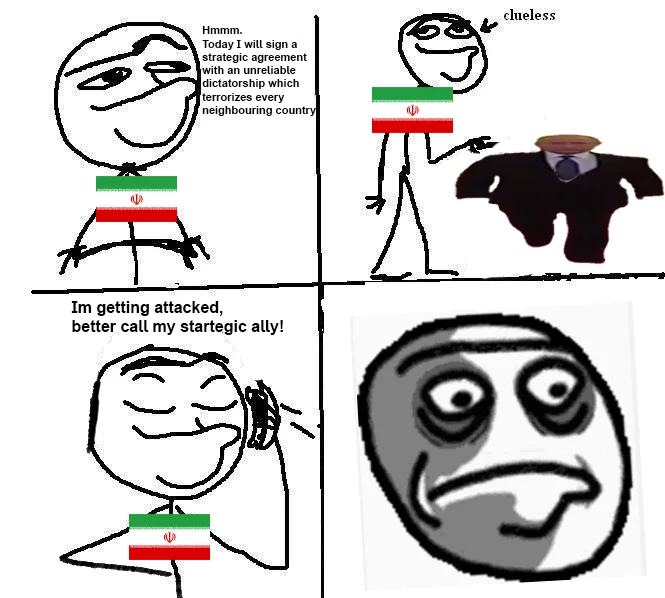 Red_Alert_Info's tweet photo. Hmmm today I am going to get scammed by a giant totalitarian state. #NAFO #Iran #Russia #War #RussiaIsATerroristState https://t.co/WH93oYa8Mk