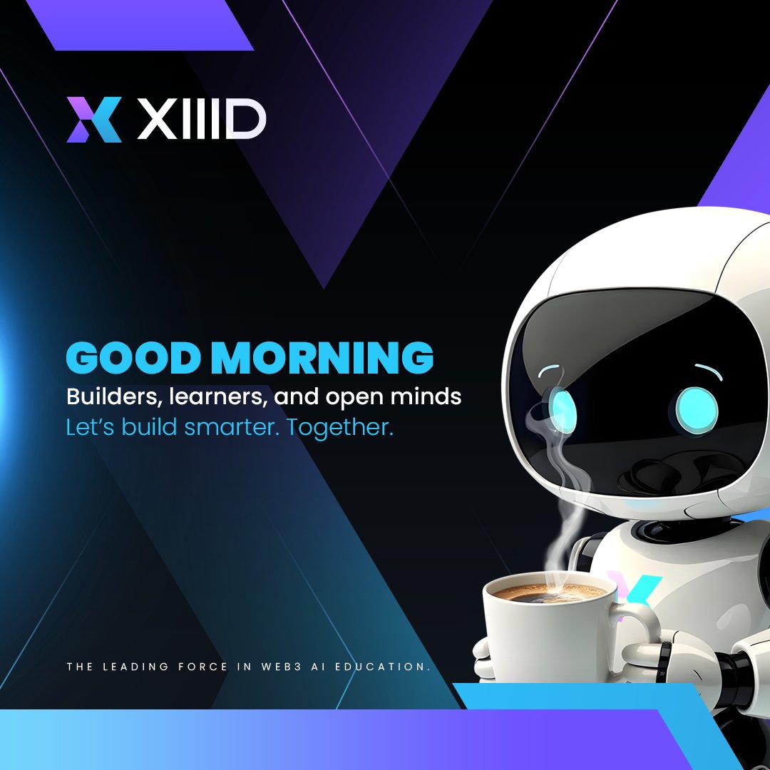 GM builders, learners, and open minds

Today’s classroom isn’t a room.

It’s a network.

And with AI + on-chain tools, it’s finally becoming yours to shape.

Let’s build smarter. Together.

Follow <a href="/Xiiid_official/">XIIID</a> and see what happens when education meets real ownership.