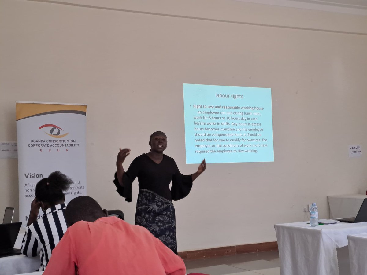 #BunyoroRECAP25 
UCCA is empowering CBOs in the Bunyoro Albertine region to promote Labour rights. With several development projects underway, labour complaints are on the rise. Let's strengthen enforcement together #LabourRights #CommunityEmpowerment