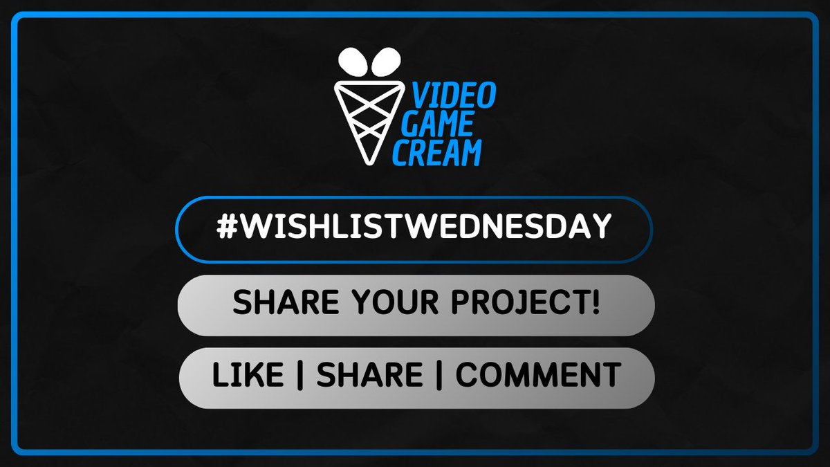 Hey! This is #wishlistwednesday ! Show your news projects here and 💬+📷#indiedev #gamedesign #indiegames #indiegamedev #indiegame #gamedevelopment #gaming #game #dev #gamedesign #indiegames #indiegamedev #indiegame #gamedevelopment #gaming #game #dev