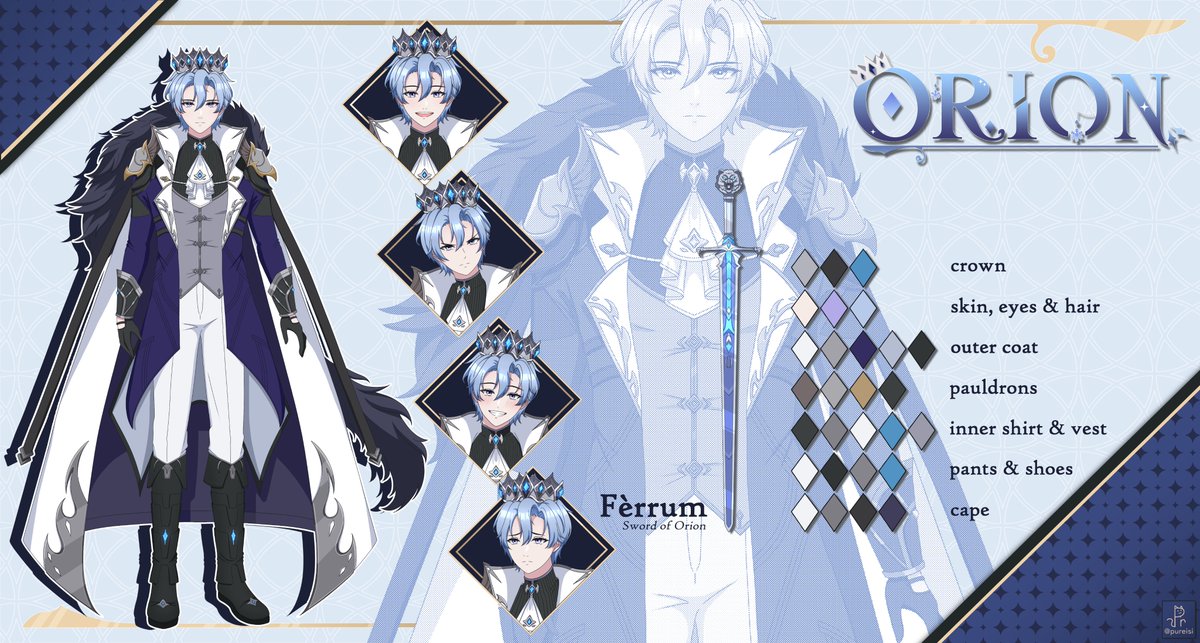 pureisi's tweet photo. Reposting some of my favorite reference sheets I've made ✨ https://t.co/7zWjEVYDCP