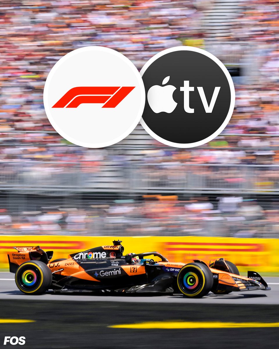 Front Office Sports (@fos) on Twitter photo Apple is in talks to acquire U.S. broadcast rights to Formula 1, per <a href="/FT/">Financial Times</a>.
ESPN currently holds F1's exclusive U.S. broadcast rights through the 2025 season. Apple is in talks to acquire U.S. broadcast rights to Formula 1, per <a href="/FT/">Financial Times</a>.
ESPN currently holds F1's exclusive U.S. broadcast rights through the 2025 season.