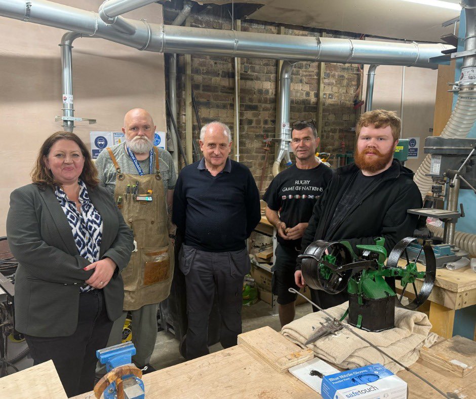 kirstyjmcneill's tweet image. Thanks to the fabulous fellas of the Dalkeith Men’s Shed for showing me around and for your efforts to share your time and talents with each other.