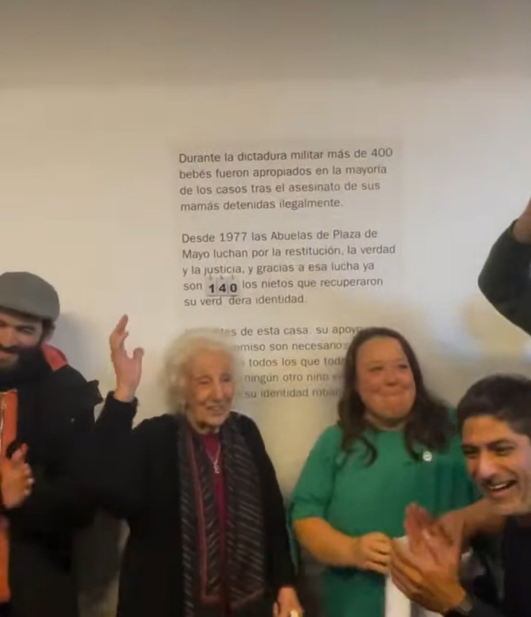 Bienvenido nieto 140!