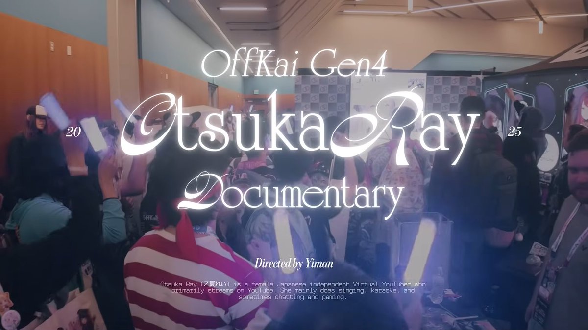 ✨My Documentary Has Been Released ✨
An brand new video has finally been released! It covers my OffKai appearance, behind-the-scenes moments, and fascinating histories shared through interviews with fans.

This new work comes from the producer of “The Single Mother VTuber That