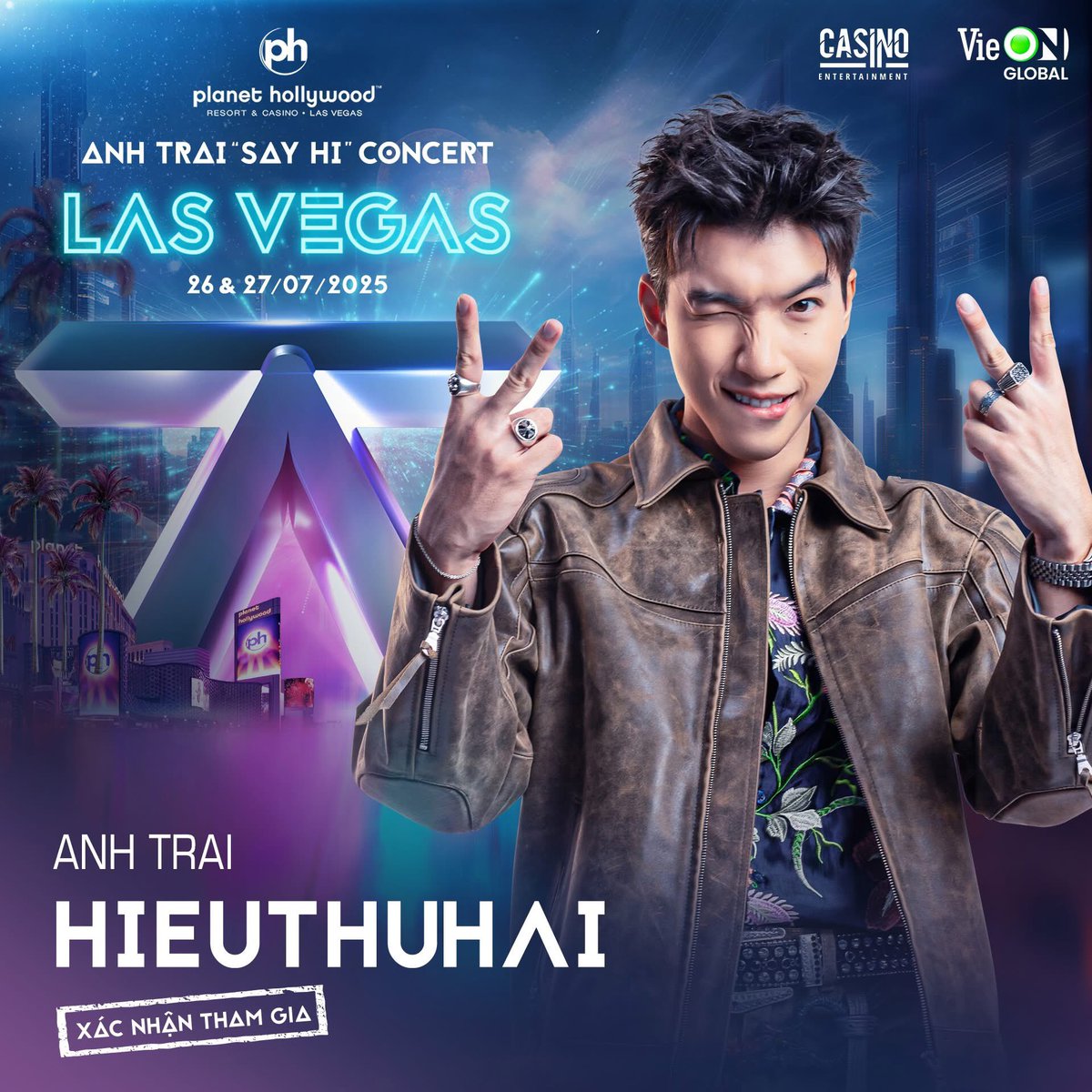 nerdgang_0199's tweet photo. Get ready, Las Vegas!
HIEUTHUHAI, NEGAV, and HURRYKNG – three rappers from Vietnam – are hitting the stage at the Anh Trai Say Hi Concert this July 26 & 27 🔥
#HIEUTHUHAI #NEGAV #HURRYKNG #AnhTraiSayHiLagVegas #AnhTraiSayHiConcert #GERDNANG https://t.co/1wUpT4QSjV