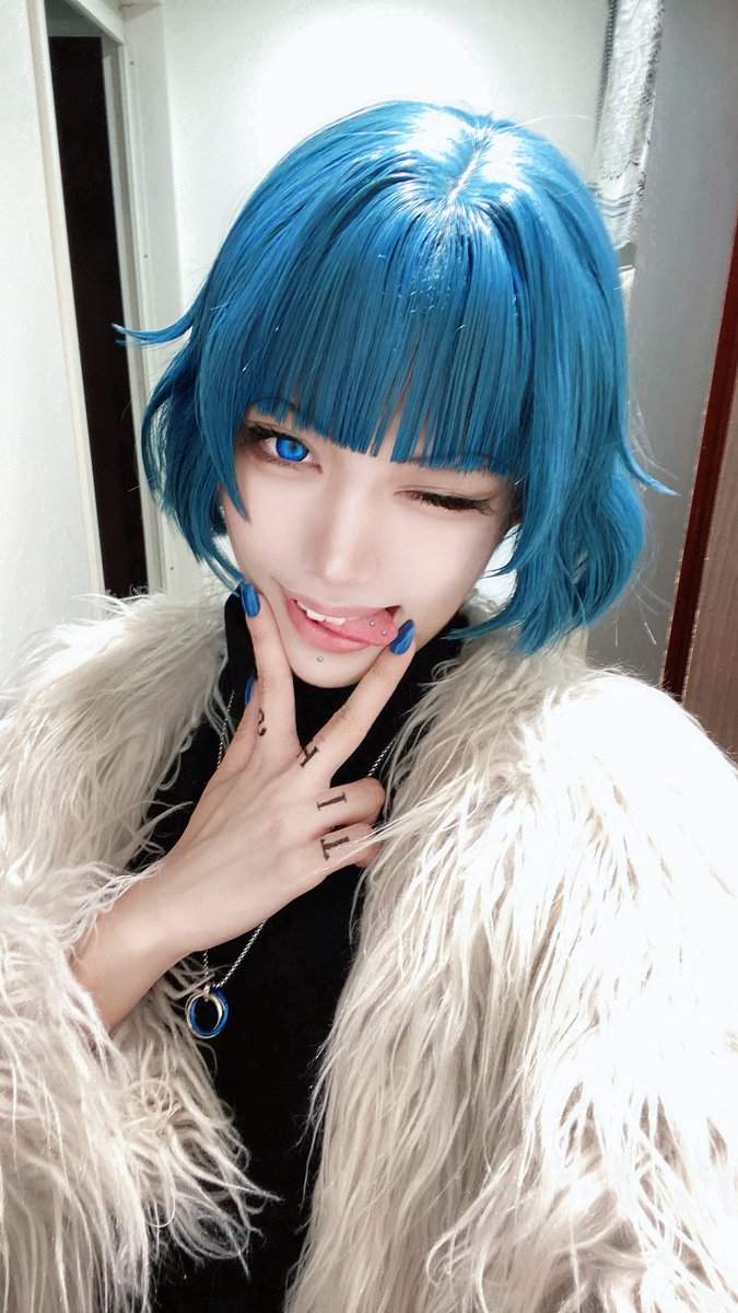 えぶりでいホスト ミオ コスプレ cos✦えぶりでいホスト 堕天使ミオちゃんくん👿💞✨ #evhs_cos