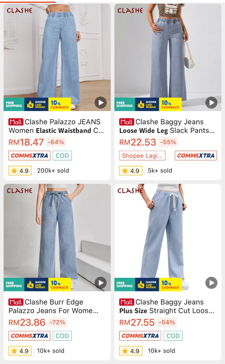 theothermimi_'s tweet photo. Memang dah tak beli jeans mahal2 sebab dah jumpa lubuk jeans murah sedap pakai✨

Yang suka pakai jeans tak ketat tapi still ada cutting yang buat kaki nampak panjang — 💯 worth to buy berhelai2!!! https://t.co/dGOt4IN8pf