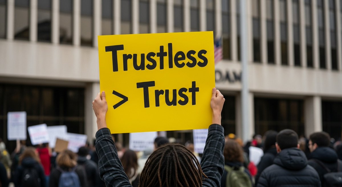 NikkiBrown78060's tweet photo. Bitcoin was built to eliminate trust—but treasury companies ask for it back. Are we missing the point? 
https://t.co/UEUC0rKKVf
#BitcoinMaximalism https://t.co/8BkNi4zEow