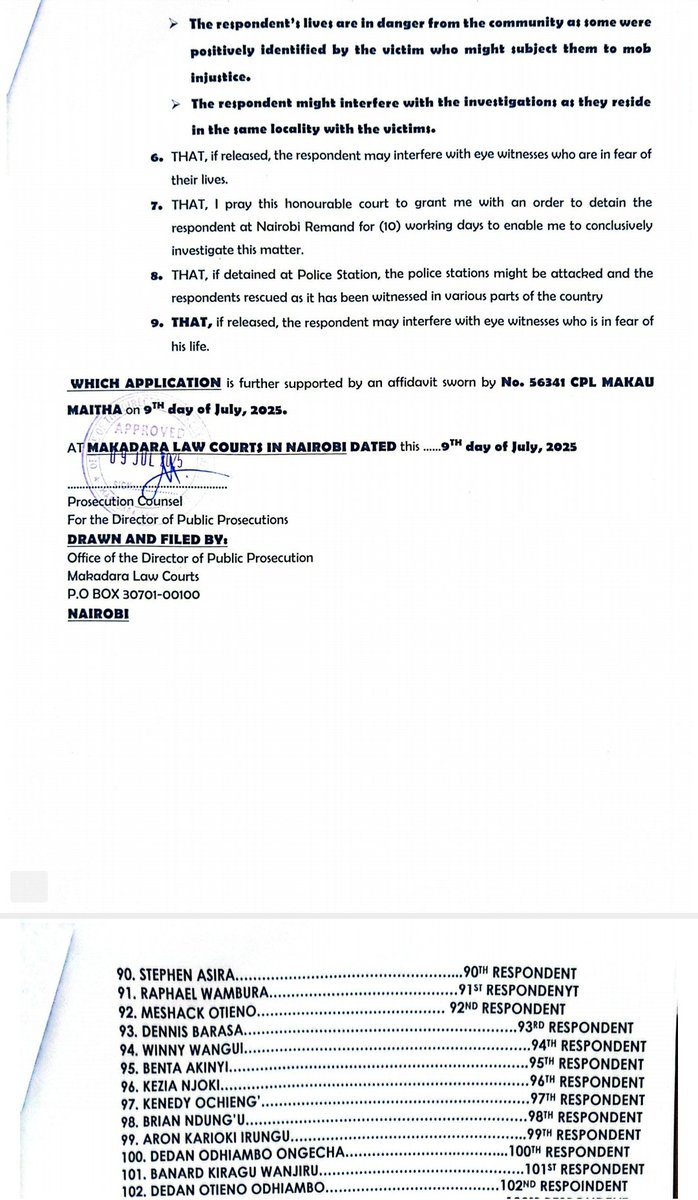 MathareSJustice's tweet image. SOS!
The DCI through Pangani & Huruma Police Stations are illegally holding tens of Saba Saba Protesters for more than 48 hrs. They have not been arraigned in any court of law as they are still struggling on how to present their trumped up charges @LawSocietyofKe @AmnestyKenya